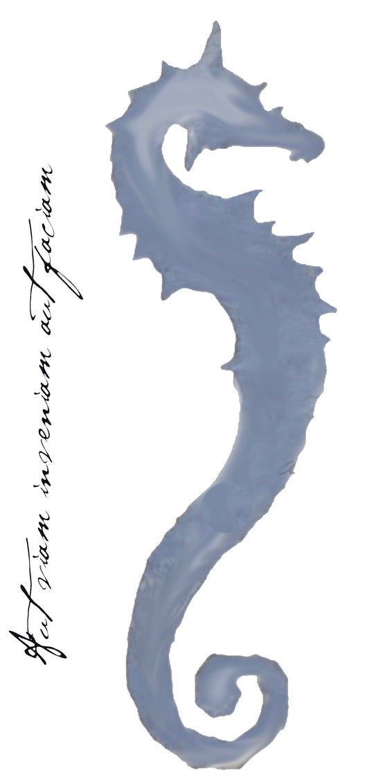 Seahorse & Latin Long Sleeve 100% Cotton Shirt