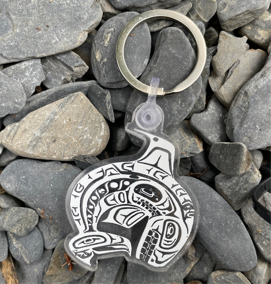 Arctic Orca Key Chain